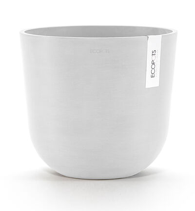 Ecopots Oslo hvit 25 cm Ecopots Oslo hvit 25 cm